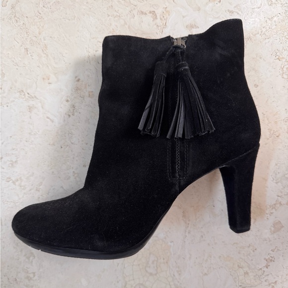 Anne Klein iflex black suede boots - Picture 5 of 10